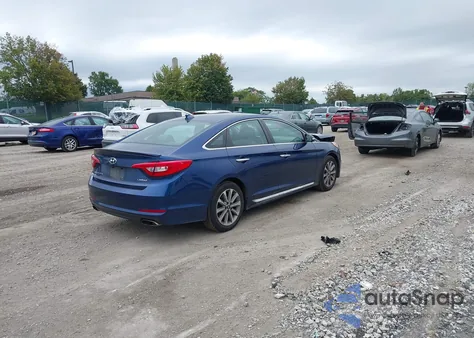 2017 Hyundai Sonata Limited из США, поврежденный, VIN 5NPE34AF0HH529017